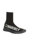 MAISON MARGIELA Logo High-Top Sock Trainers