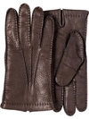 PRADA STITCH-DETAIL GLOVES