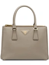 Prada Galleria Bag In Grey