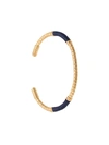 AURELIE BIDERMANN TEXTURED CUFF BRACELET