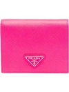 PRADA PRADA SAFFIANO WALLET - 粉色