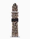 KATE SPADE LEOPARD SILICONE 38/40MM BAND FOR APPLE WATCH®,ONE SIZE