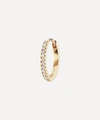 MARIA TASH MARIA TASH 18CT 9.5MM DIAMOND ETERNITY HOOP EARRING,000549006