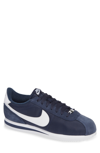 Nike Cortez Txt Sneaker In Obsidian/white/silver