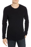 BILLY REID REGULAR FIT WAFFLE CREWNECK PULLOVER,103-112