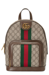 GUCCI SMALL OPHIDIA GG SUPREME CANVAS BACKPACK,5479659U8BT