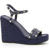 VALENTINO GARAVANI TORCHON ESPADRILLE WEDGE,RW2S0K08BAE