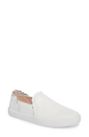 Kate Spade Lilly Ruffle Slip-on Sneaker In White Nappa