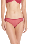 On Gossamer Mesh Hip Bikini In Radiant Orchid