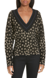 OPENING CEREMONY FLORAL JACQUARD SWEATER,P19KCV12393