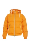 AMI ALEXANDRE MATTIUSSI Quilted Cotton Hooded Puffer Jacket,P19OW200.201