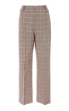 ACLER WOODHOUSE PLAID TWILL PANTS,711341