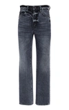 SLVRLAKE DENIM LONDON HIGH-RISE STRAIGHT-LEG JEANS,LNDJ707U