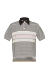 PRADA STRIPED WOOL POLO,672587