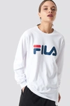 FILA Classic Pure Long Sleeve Shirt White