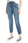 LEVI'S WEDGIE ICON FIT HIGH WAIST ANKLE JEANS,228610034