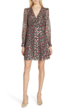 KATE SPADE floral park clip dot dress,NJMUA100