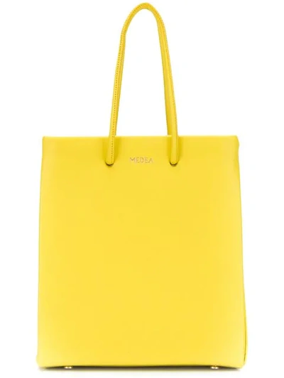 Medea Mini Shopper Tote Bag In Yellow