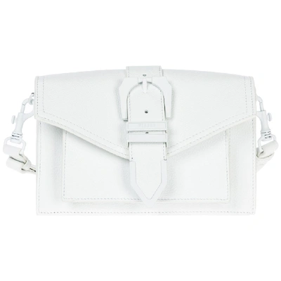 Versus Women's Leather Shoulder Bag In White