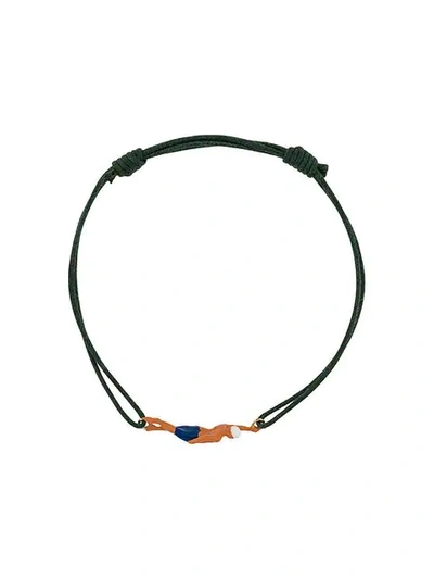 Aliita Diver Figure Bracelet - 绿色 In Green