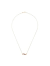 ALIITA Aliita 9kt Yellow Gold Nadadora Completo Swimmer Figure Necklace - Farfetch