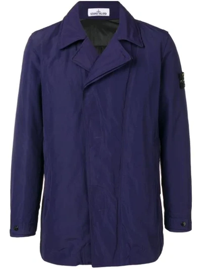 Stone Island Loose Padded Coat - 蓝色 In Blue