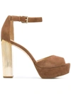 MICHAEL MICHAEL KORS PALOMA PLATFORM SANDALS