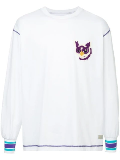 A(lefrude)e Owl Patch Sweatshirt - 白色 In White