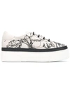 AGL ATTILIO GIUSTI LEOMBRUNI PLATFORM LACE-UP SNEAKERS