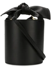 Ulla Johnson Sophie Mini Leather Bucket Bag In Black