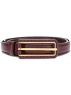 Prada Adjustable Buckled Belt In Brown