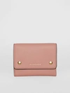 BURBERRY Small Leather Folding Wallet
