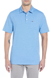 Vineyard Vines Solid Edgartown Classic Fit Polo Shirt In Hull Blue