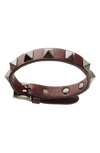 VALENTINO GARAVANI GARAVANI ROCKSTUD LEATHER BRACELET,RY2J0801VH3