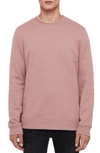 ALLSAINTS RAVEN SLIM FIT CREWNECK SWEATSHIRT,MF048K