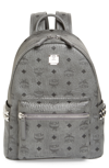 MCM SMALL STARK SIDE STUD BACKPACK - GREY,MMK8AVE37