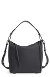 ALLSAINTS 'KITA' LEATHER SHOULDER/CROSSBODY BAG - BLACK,WB070I