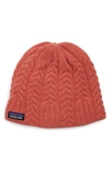 PATAGONIA CABLE BEANIE - RED,28995
