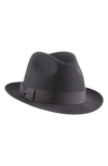 HELEN KAMINSKI WOOL FEDORA - GREY,RYDER