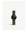 RADO R30189712 Centrix gold and ceramic watch,757-10001-R30189712