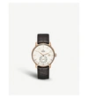 RADO R22881025 COUPOLE CLASSIC ROSE GOLD-PLATED AND LEATHER CHRONOGRAPH WATCH,757-10001-R22881025