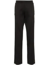Valentino Logo-print Slim Track Pants In Black