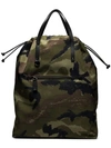 VALENTINO GARAVANI VALENTINO VALENTINO GARAVANI CAMOUFLAGE BACKPACK - GREEN