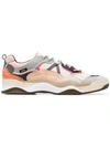 VANS MULTICOLOURED VARIX LEATHER AND SUEDE SNEAKERS