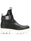 ARTSELAB LEATHER ANKLE BOOTS