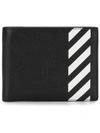 OFF-WHITE STRIPED WALLET
