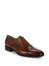 ROBERTO CAVALLI LACE-UP LEATHER OXFORDS