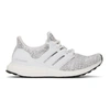 Adidas Originals Women's Ultraboost Knit Lace Up Sneakers In White