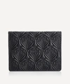 LIBERTY LONDON IPHIS EMBOSSED LEATHER TRAVEL CARD HOLDER,436947