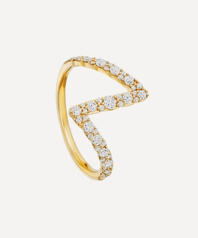 Astley Clarke 14ct Gold Flash Interstellar Diamond Ring